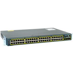 Cisco Catalyst WS-C2960S-48TS-L 48x RJ-45 1Gb 4x SFP 1Gb LANBASE Ethernet Switch
