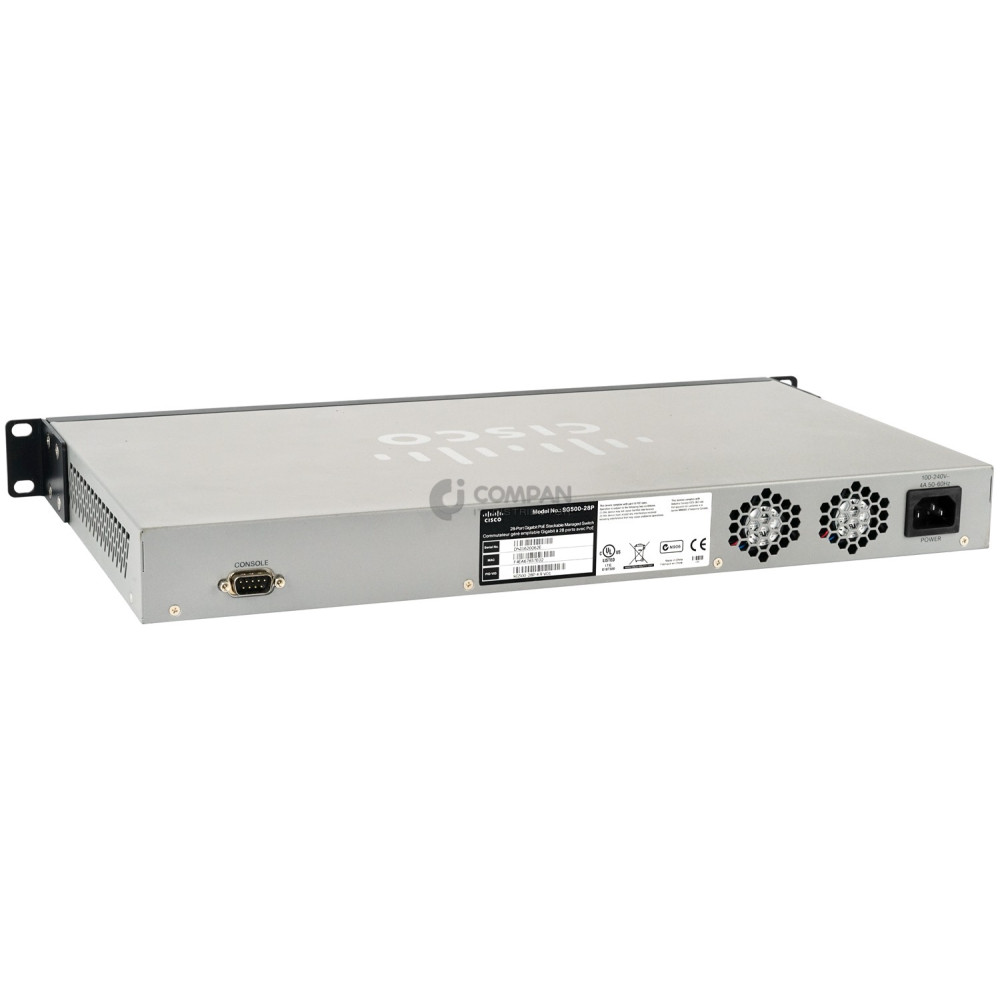 CISCO SG500-28P 28-PORT GIGABIT POE STACKABLE MANAGED SWITCH