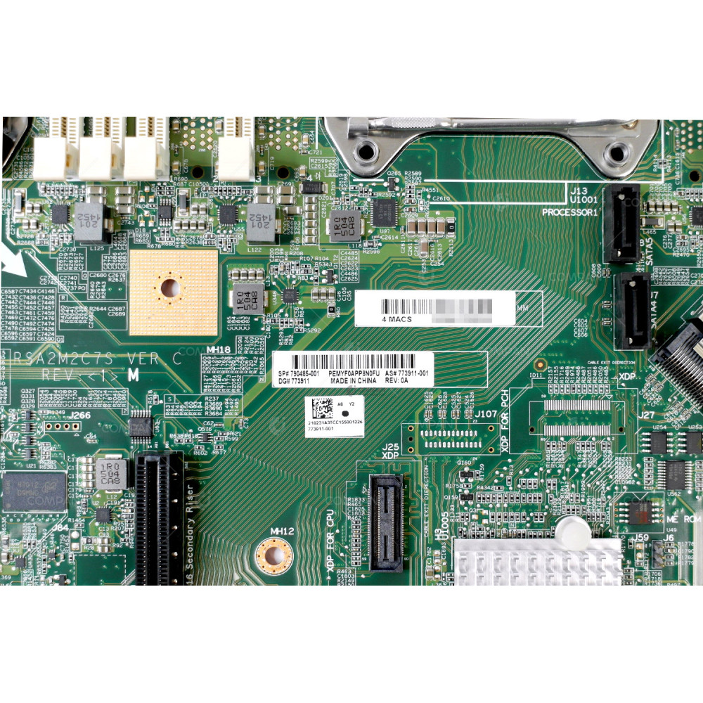 790485-001 HP SYSTEM BOARD LGA2011-3 FOR HP PROLIANT DL80 DL60 G9