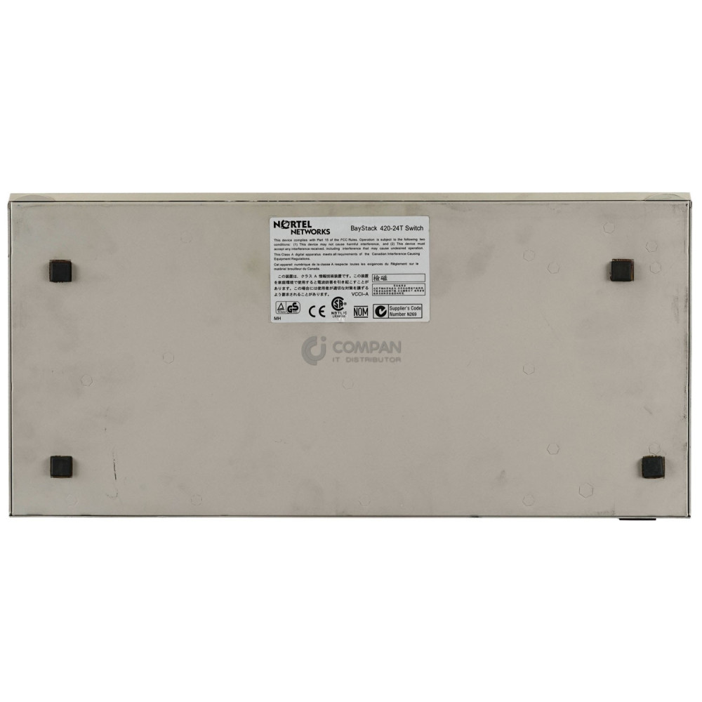 AL2012A27 NORTEL BAYSTACK ETHERNET SWITCH  24-PORT 100MB RJ-45