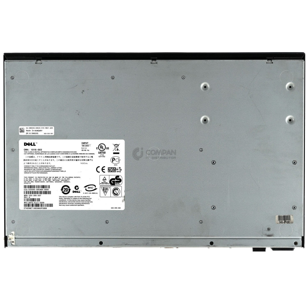 DELL POWEREDGE 2161 DS-2 16-PORT KVM OVER IP SWITCH