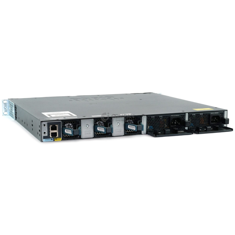 WS-C3650-24TS-L CISCO CATALYST 3650 24-PORT GIGABIT ETHERNET 4-PORT 1GB SFP SWITCH WITH DAMAGED CASE