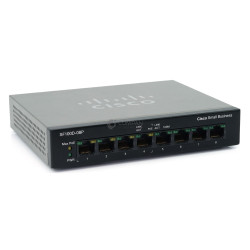 SF100D-08P CISCO SF100D 8-PORT 100MB RJ-45 POE UNMANAGED SWITCH