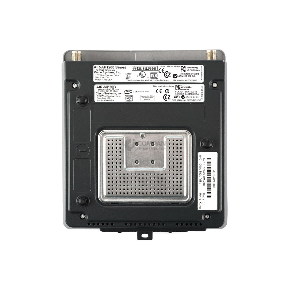 AIR-AP1200 CISCO AIRONET 1200 WIRELESS ACCESS POINT AIR-AP1200 AIR-MP20B