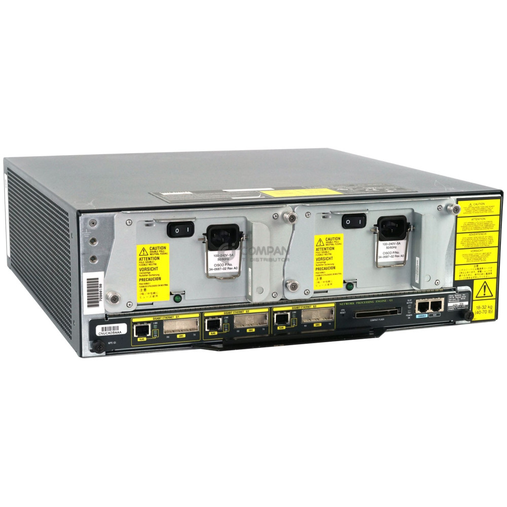 CSICO7200VXR CISCO 7200 VXR 6 SLOTS ROUTER CHASSIS CSICO7200VXR 47-5380-05