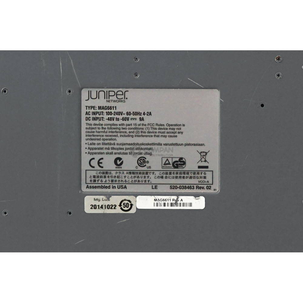 MAG6611  JUNIPER MAG6611 JUNOS PULSE GATEWAY