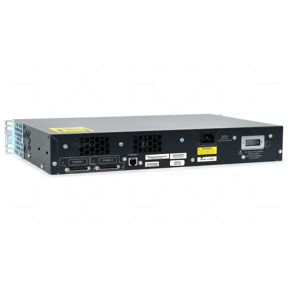 WS-C3750G-24TS-E CISCO CATALYST 3750 24 PORT 1GB ETHERNET 4 PORT 1GB SFP SWITCH WS-C3750G-24TS-E WS-C3750G-24TS-E