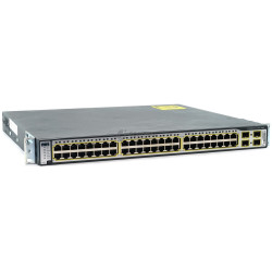 WS-C3750G-48TS-E CISCO CATALYST 3750G 48-PORT 1GB  4-PORT 1GB SFP SWITCH