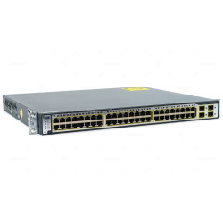 Cisco WS-C3750G-48TS-S 48x RJ-45 1Gb 4x SFP 1Gb Ethernet Switch