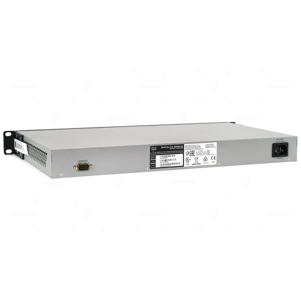 SG500X-24-K9 CISCO SG500X 24-PORT 1GB RJ-45 4-PORT 10GB SFP+ STACKABLE SWITCH