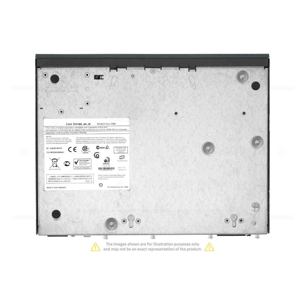 CISCO-1841 CISCO 1841 MODULAR ROUTER 4 x 100MB RJ-45