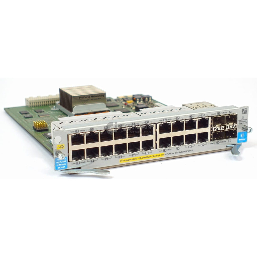 J8705A HP PROCURVE 5400ZL 20PORT 10/100/1000 POE MINI GBIC GIGABIT MODULE 5070-2134
