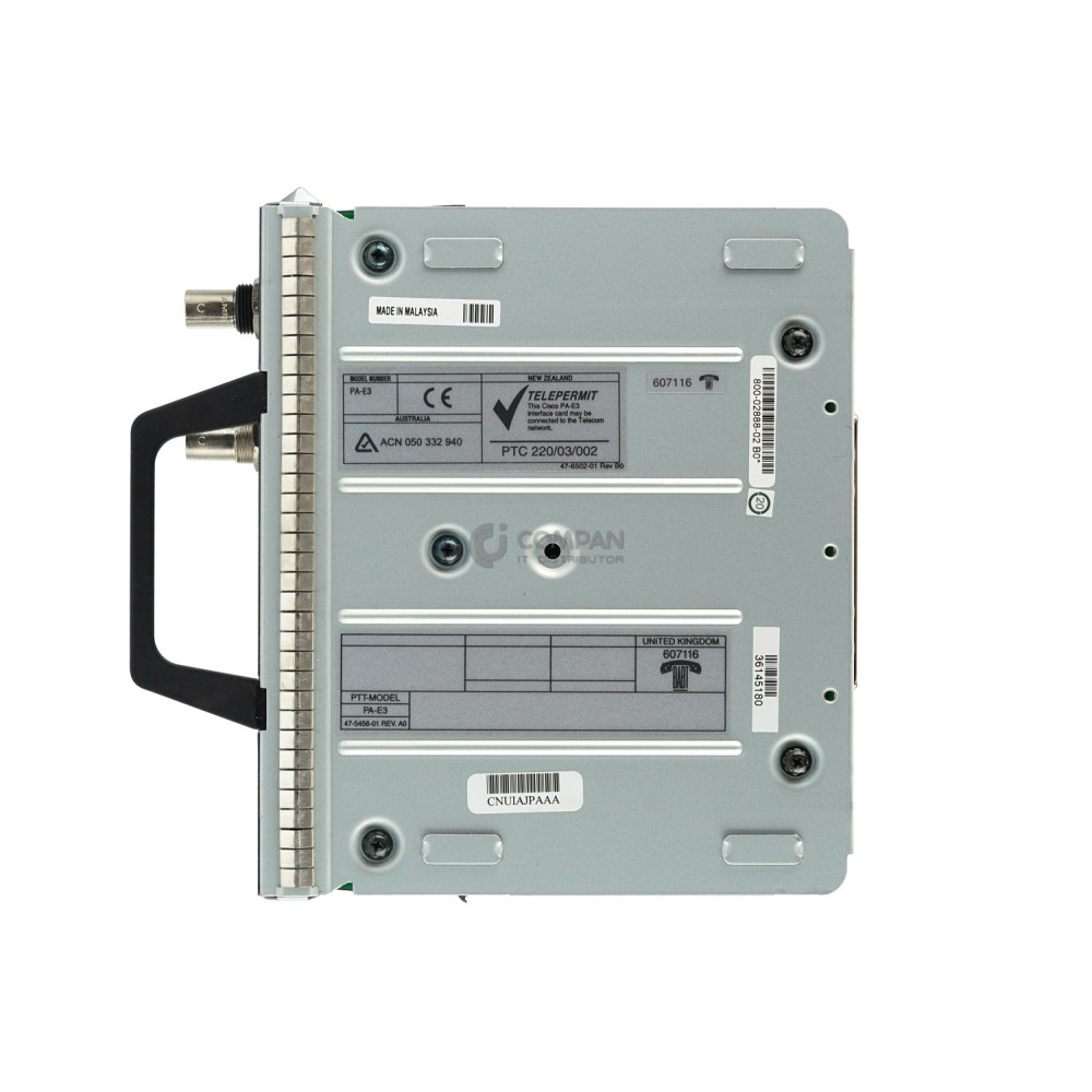 PA-E3 CISCO PA-E3 1 PORT E3 SERIAL PORT ADAPTER EXPANSION MODULE