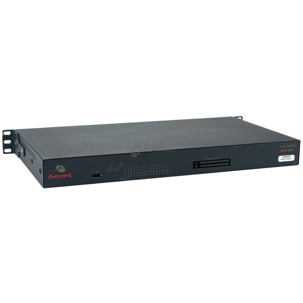 520-571-512 AVOCENT CYCLADES ACS6032SAC 32 PORT CONSOLE SWITCH