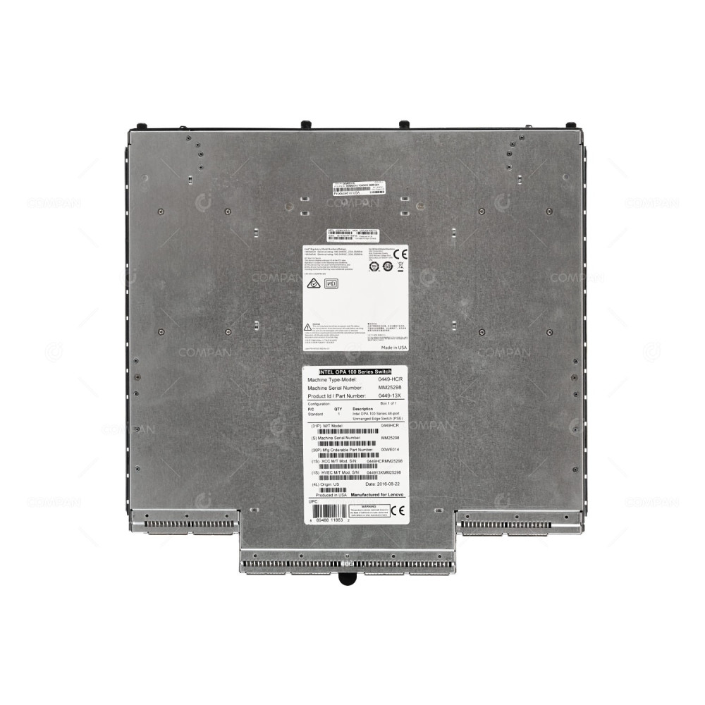 0449-HCR LENOVO INTEL OPA 100 48 PORT 100GB QSFP28 PORT SIDE EXHAUST SWITCH