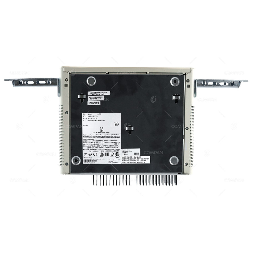 WS-C2960C-12PC-L CISCO CATALYST 2960C 12PORT 100MB RJ-45 2PORT 1GB SFP SWITCH