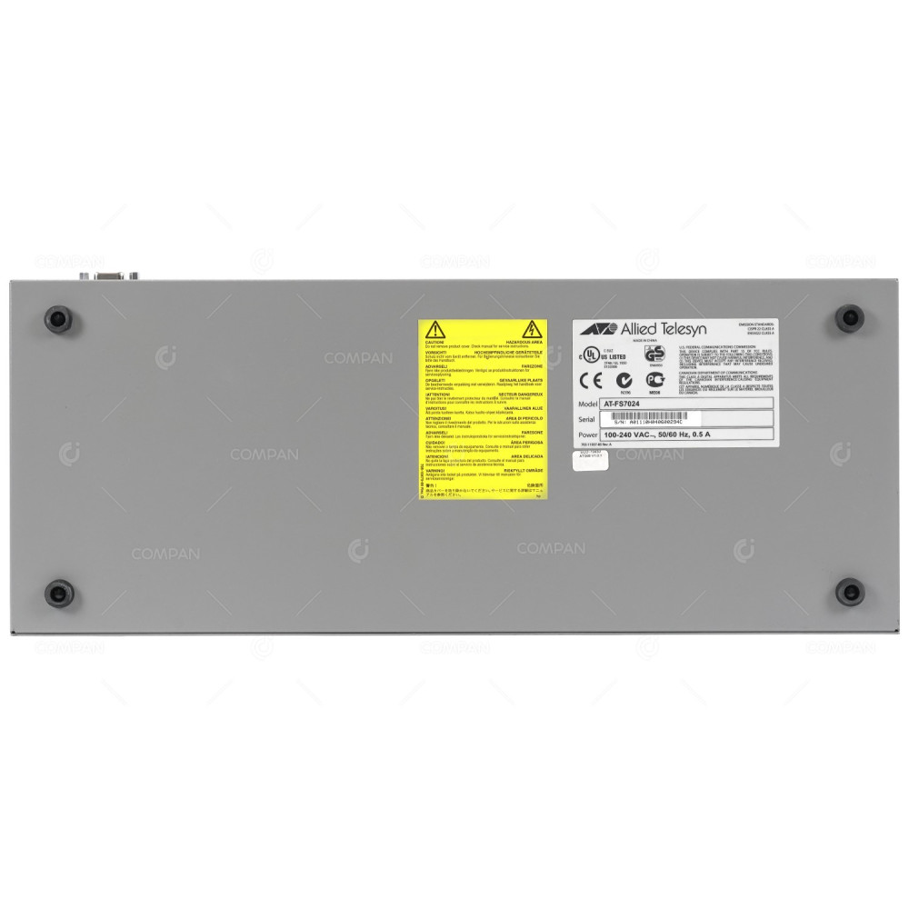AT-FS7024 ALLIED TELESYN 24 PORT 100MB ETHERNET SWITCH  -