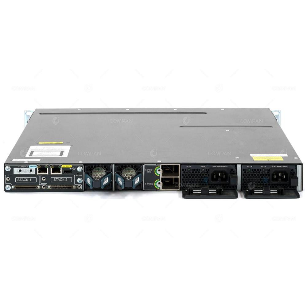 WS-C3750X-24P-E CISCO CATALYST 3750 24 PORT 1GB ETHERNET POE+ 435W SWITCH  -