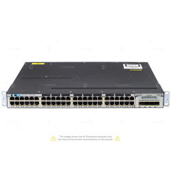 Cisco WS-C3750X-48P-E 48x RJ-45 1Gb 4x SFP 1Gb Power over Ethernet Switch