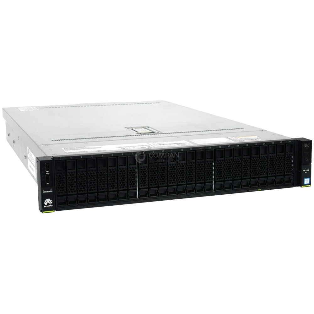 RH2288 V3-24SFF HUAWEI RH2288 V3 24 BAY SFF 2.5 HDD RAID CTO