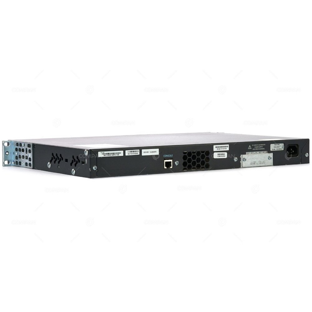WS-C3560V2-48PS-E CISCO CATALYST 3560V2 48-PORT 100MB POE 4-PORT 1GB SFP