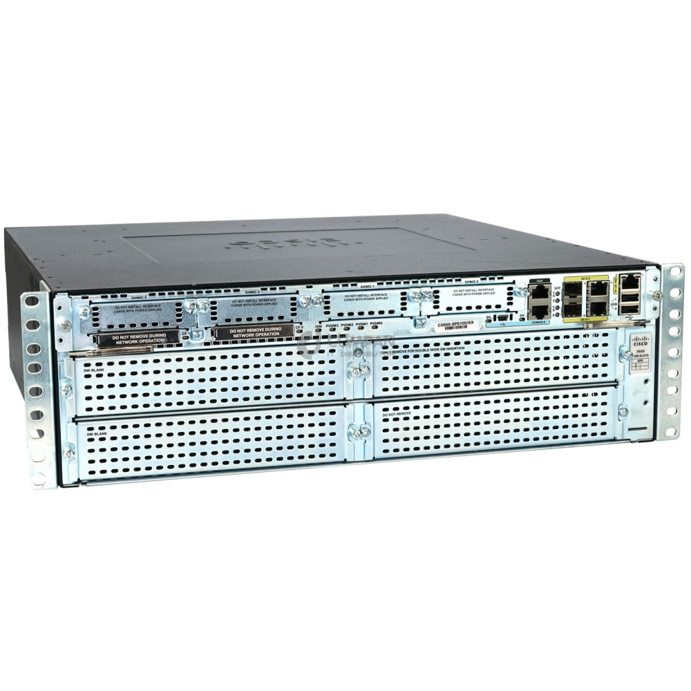 CISCO3925-CHASSIS CISCO 3925 ROUTER CHASSIS WITH 4 SERVICE MODULE SLOTS