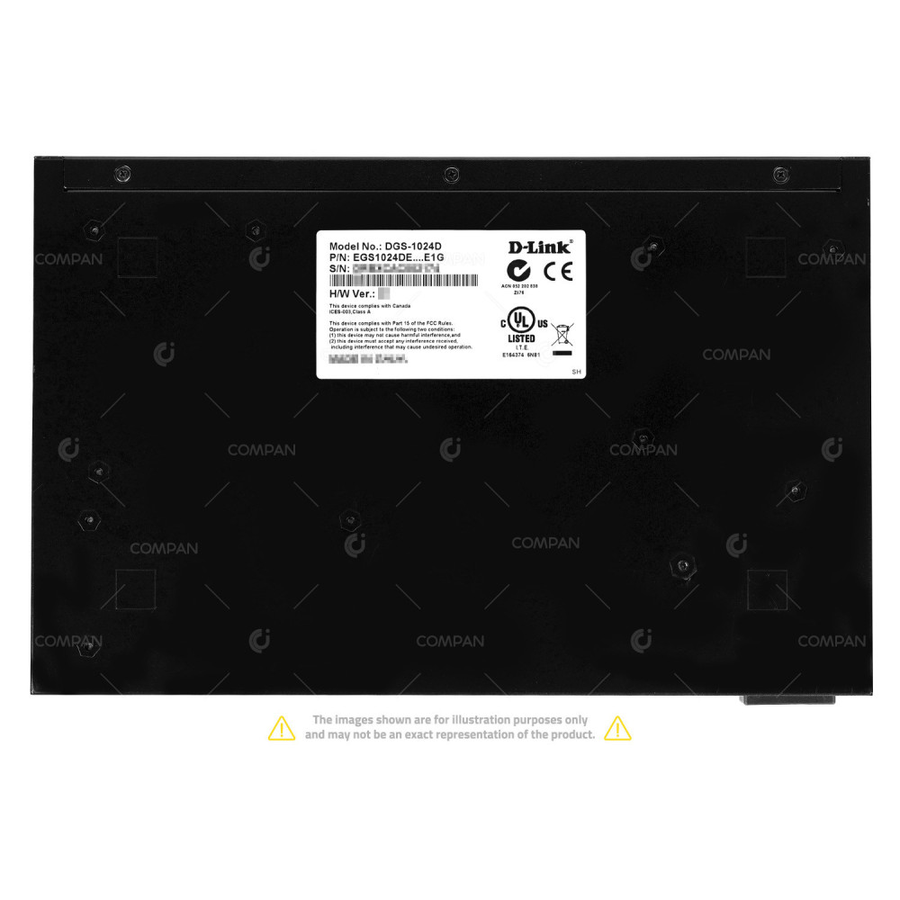 DGS-1024D D-LINK DGS-1024D 24-PORT 1GB ETHERNET UNMANAGED SWITCH