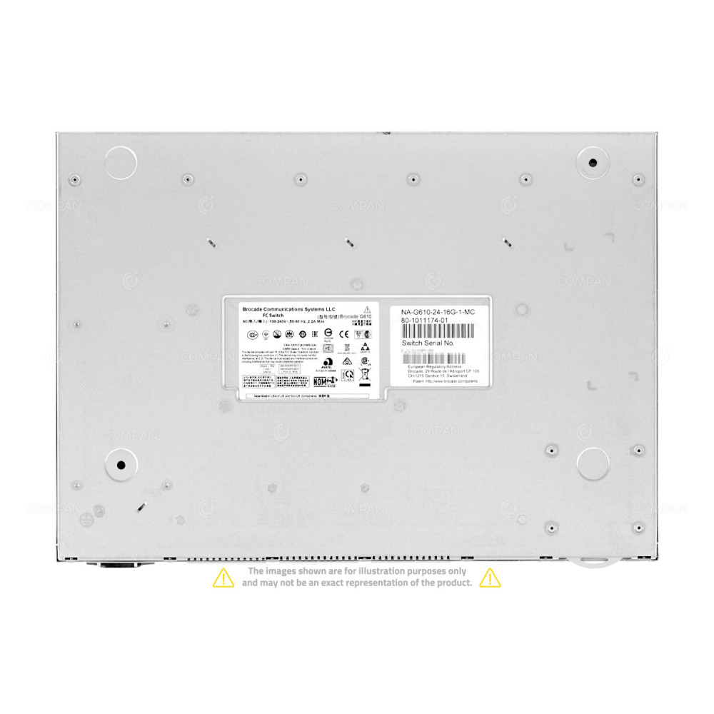 NA-G610-24-16G-1-MC BROCADE G610 24 PORT 32GB SFP28 FC SWITCH 24 PORTS ACTIVE ENTERPRISE BUNDLE LICENSES  80-1011174-01