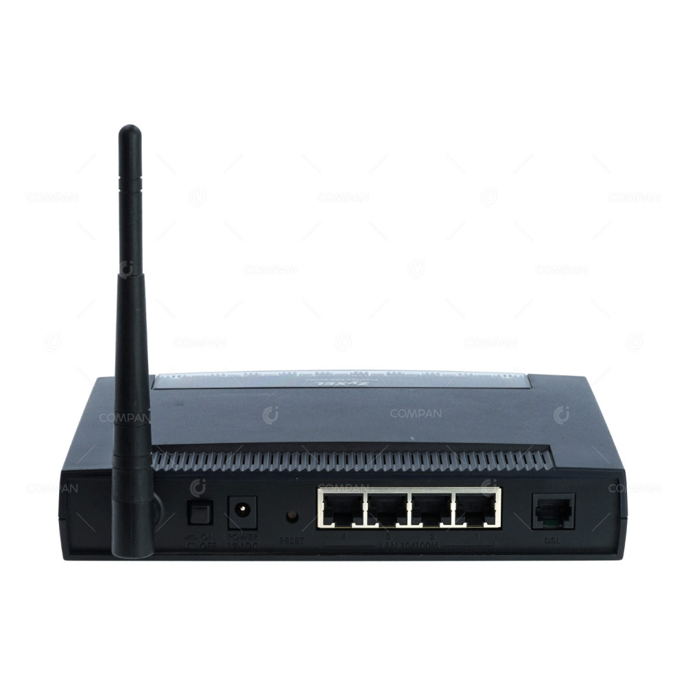660HW-63 ZYXEL PRESTIGE 600 4 PORT 100MB ETHERNET ADSL ROUTER WITHOUT AC ADAPTER