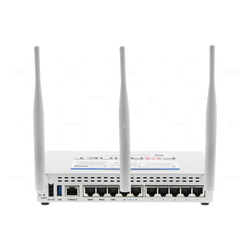 FWF-60F-E FORTINET FWF-60F 10-PORT RJ-45 WIRELESS FIREWALL WITH AC ADAPTER