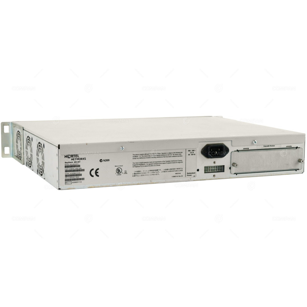 450-24T NORTEL NETWORKS FAST ETHERNET SWITCH - HTTP ERROR