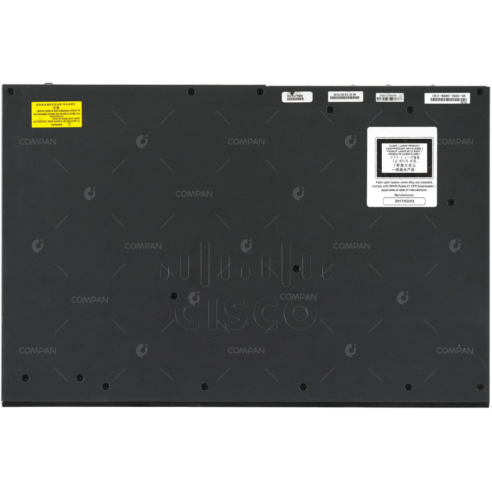 Cisco WS-C3650-24PDM-S 24x RJ-45 1Gb 2x SFP 1Gb 2x SFP+ 10Gb LANBASE PoE Switch