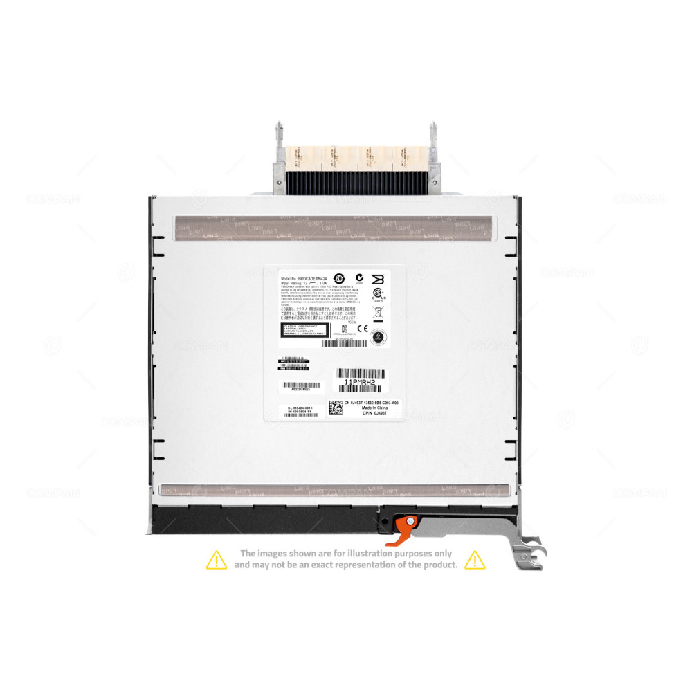 J493T  DELL BROCADE M5424  8-PORT 8G SFP FIBRE CHANNEL SWITCH BLADE FOR M1000E