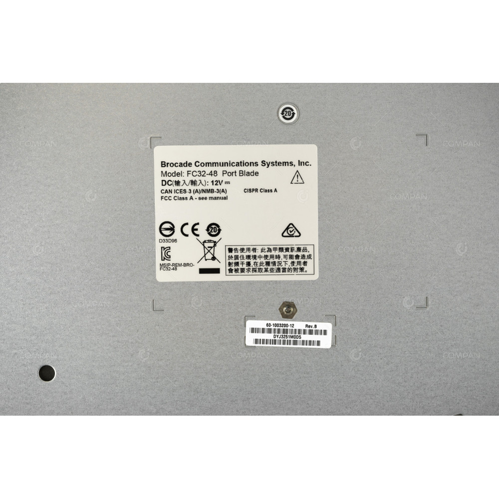 FC32-48  BROCADE FC32-48 48-PORT 32GB FC SFP+ BLADE FOR IBM SAN512B-6