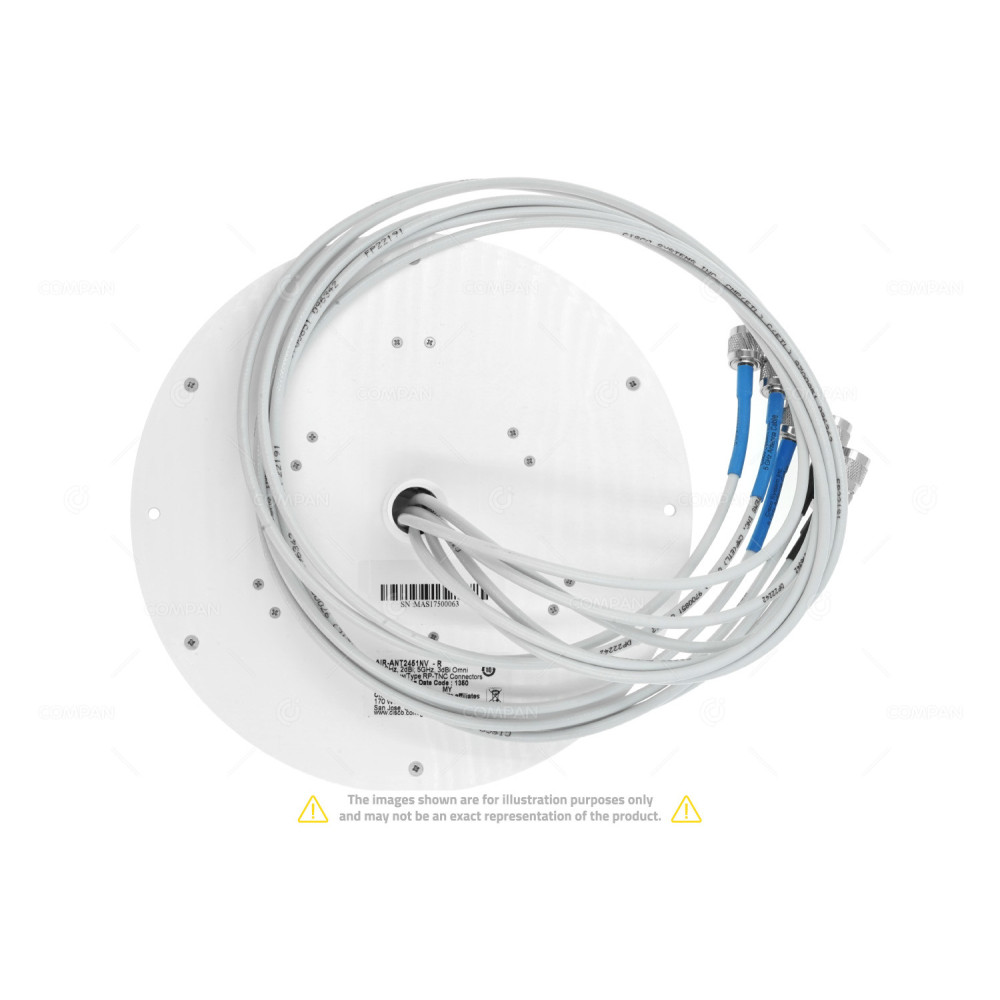 AIR-ANT2451NV-R  CISCO AIRONET DUAL-BAND MIMO LOW PROFILE CEILING MOUNT OMNIDIRECTIONAL ANTENNA