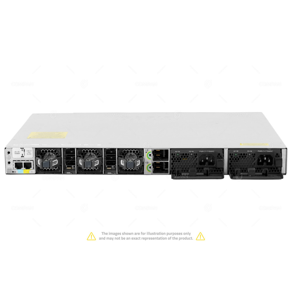 C9300-48P-A CISCO CATALYST 9300 48 PORT 1GB RJ-45 POE+ STACKABLE SWITCH
