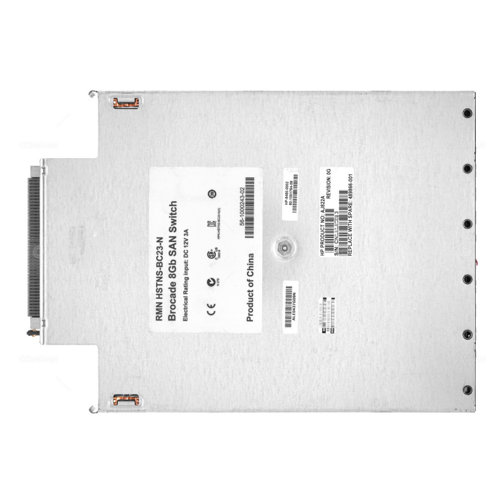 489866-001  HP SWITCH SAN 8/24C 8GB FOR BLADESYSTEM C3000 / C7000