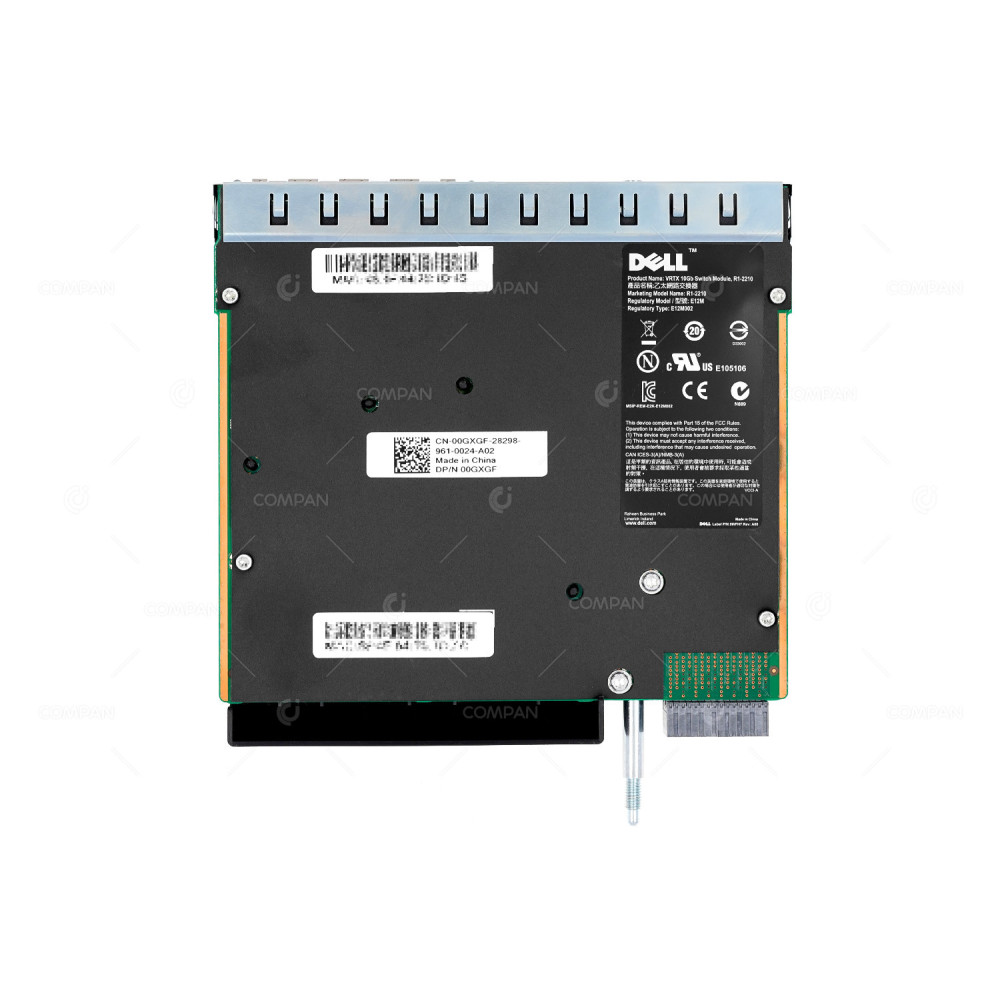 0GXGF  DELL 4-PORT 10GB SFP+ I/O SWITCH MODULE FOR DELL POWEREDGE VRTX