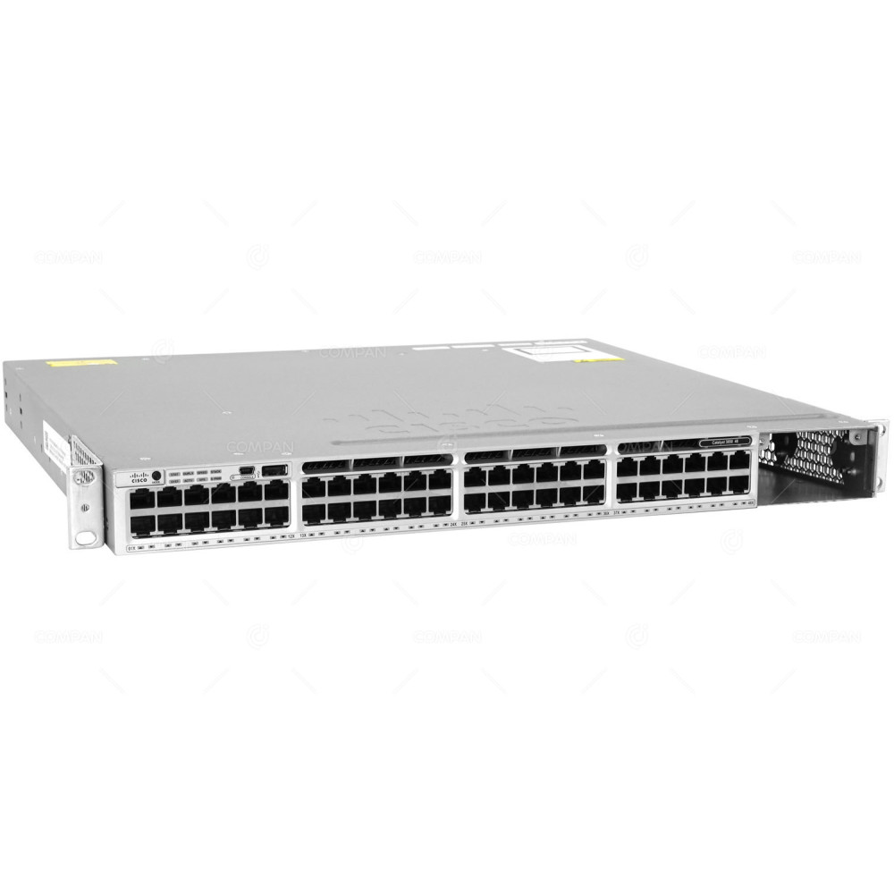 Cisco WS-C3850-48T-L 48x RJ-45 1Gb  2x SFP / SFP+ 1Gb / 10Gb Ethernet Switch