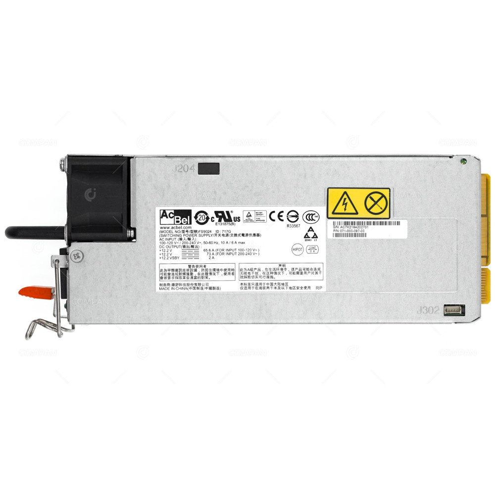 071-000-097-00 EMC 875W POWER SUPPLY FOR EMC DATADOMAIN DD2500