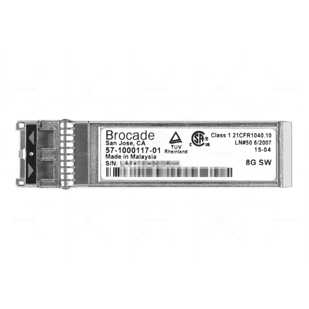 57-1000117-01 BROCADE 8GB SW SFP+ 850NM FC OPTIC TRANSCEIVER