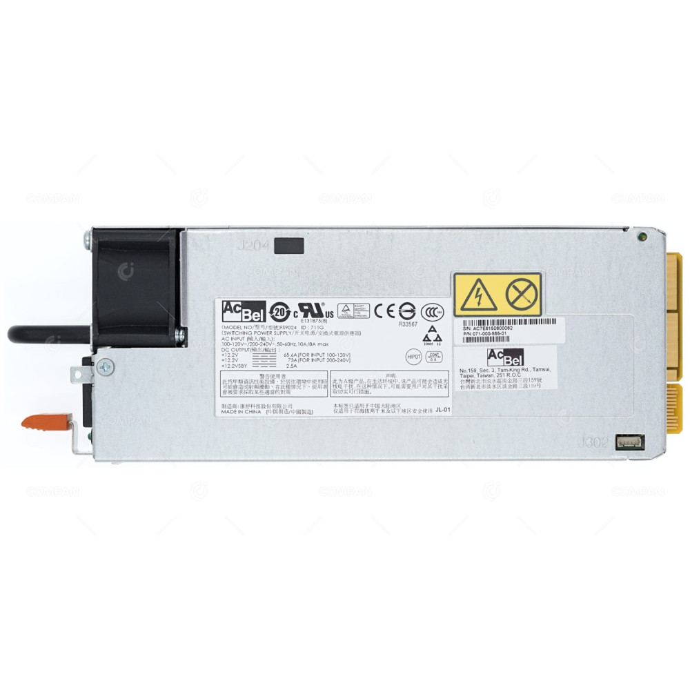 071-000-555-01 EMC 800W PSU FOR EMC DATADOMAIN DD4200 DD4500 DD7200 VNX8000