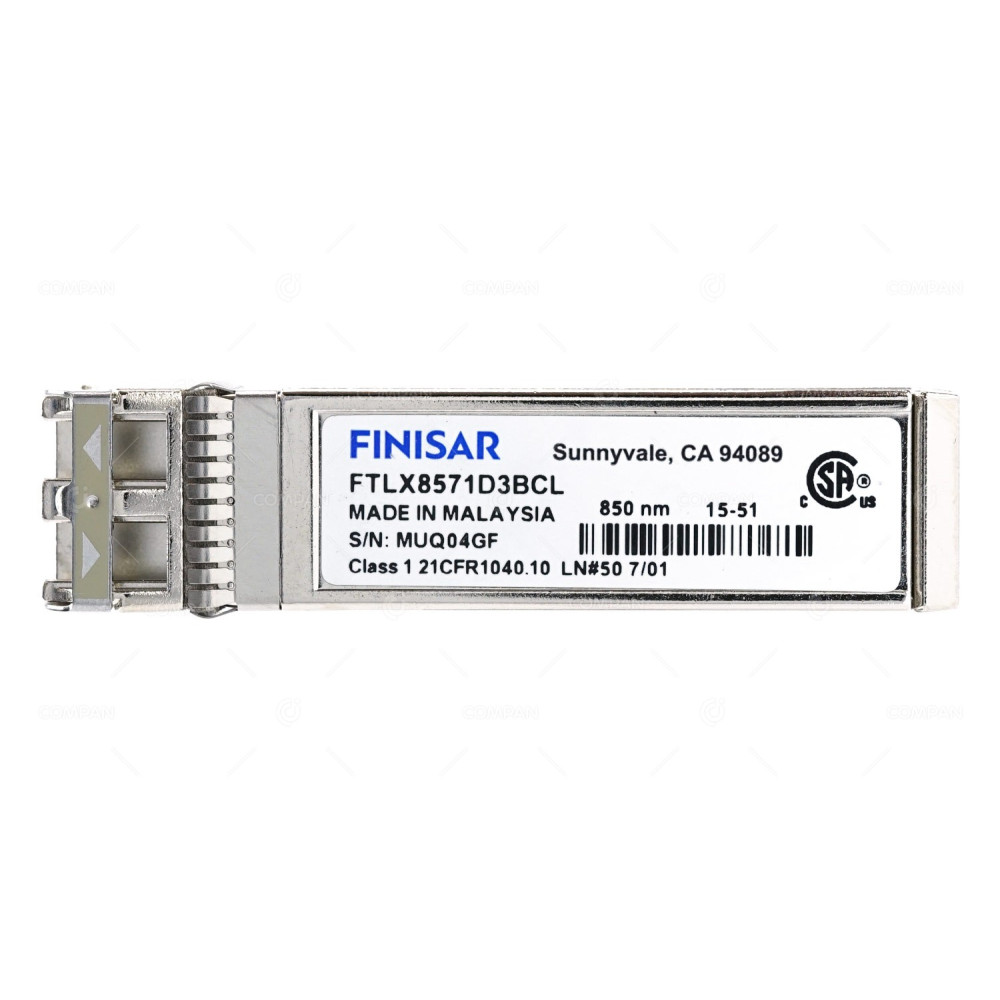 FTLX8571D3BCL FINISAR 10GB SFP+ SR TRANSCEIVER