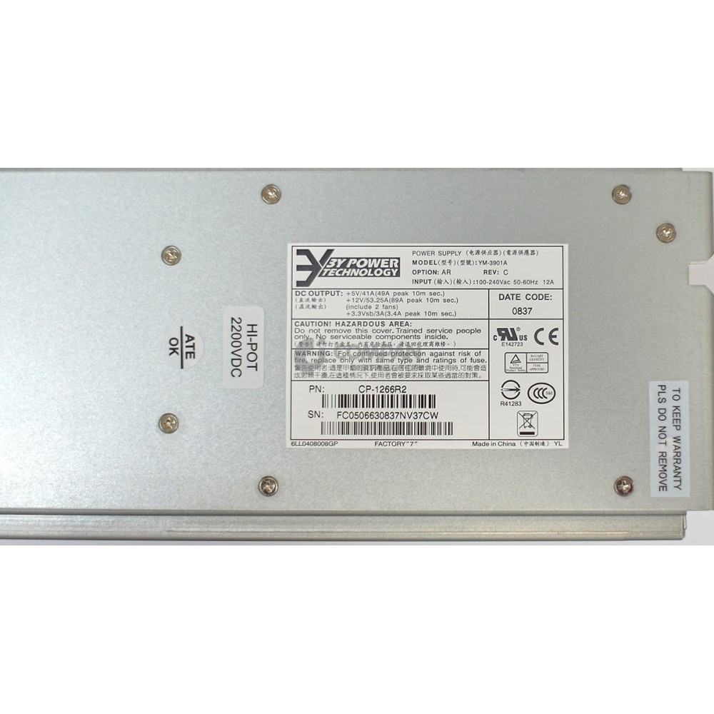 114-00041 NETAPP 855W POWER SUPPLY FOR NETAPP FAS2050