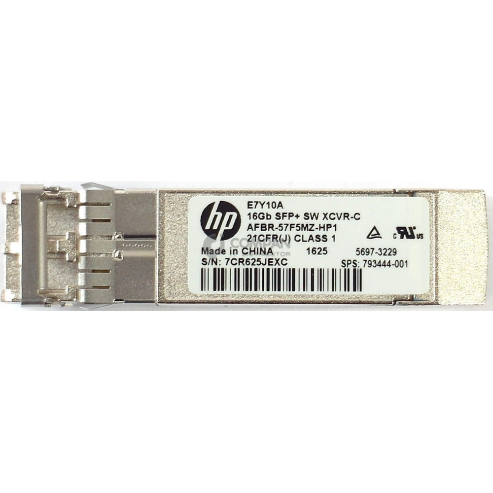 E7Y10A HPE 16GB SFP+ SW XCVR TRANSCEIVER FOR HPE 3PAR