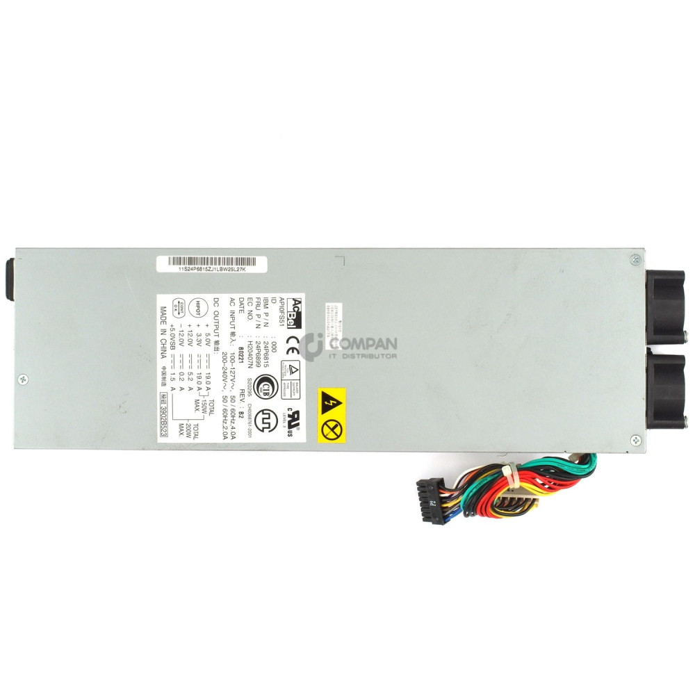 24P6899 IBM 200W POWER SUPPLY FOR IBM XSERIES X330