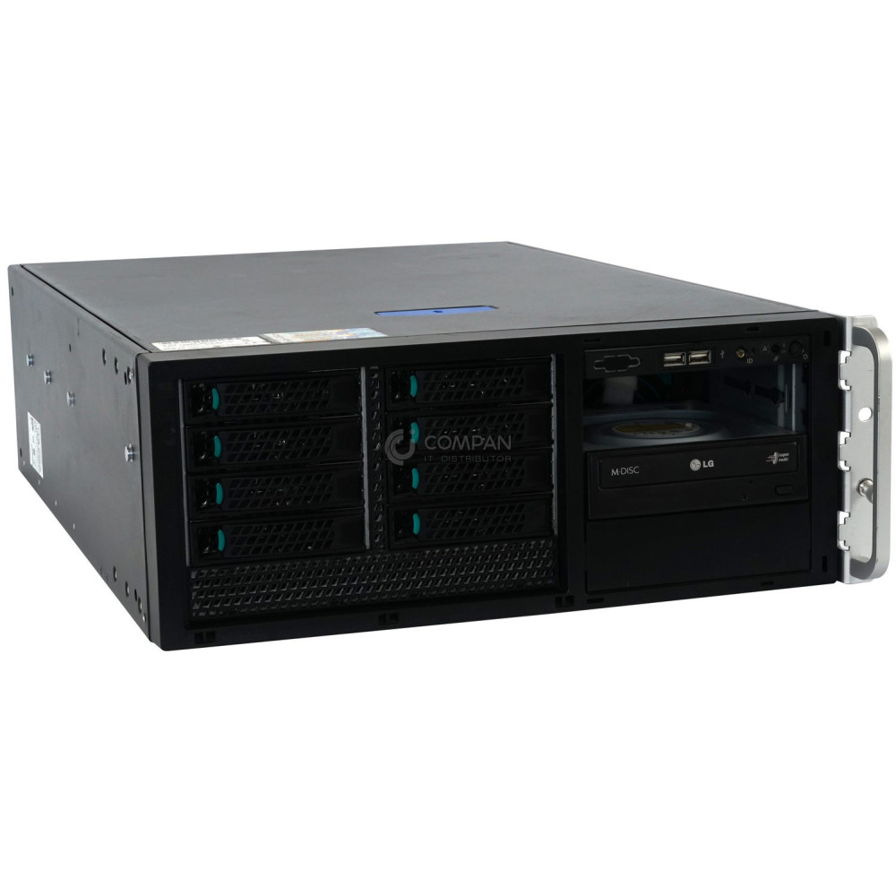 T4083I G4V2-8LFF TAROX PARX T4083I G4V2 SERVER 2X INTEL XEON E5-2620 V2 @ 2.10GHZ RAM 64GB(4X 16GB  DDR3 ) 5X 2TB1X 4TB(6X SATA )