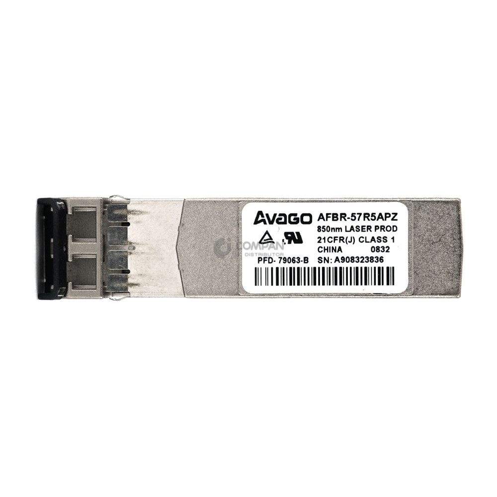 AFBR-57R5APZ AVAGO 4GB SFP FC 850NM OPTICAL TRANSCEIVER