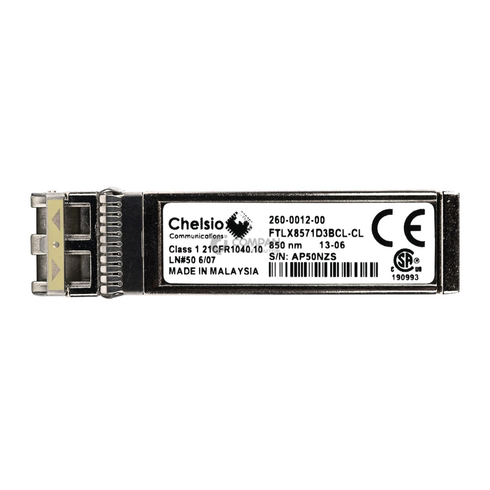 FTLX8571D3BCL-CL CHELSIO 10GB SFP+ OPTIC TRANSCEIVER