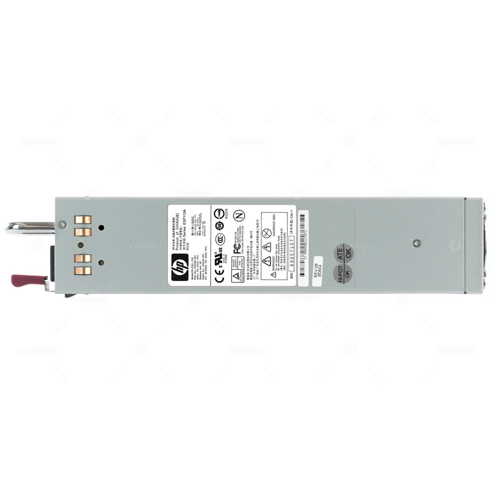 339596-001 HP 400W POWER SUPPLY FOR HPE STORAGEWORKS MSA20 MSA1500